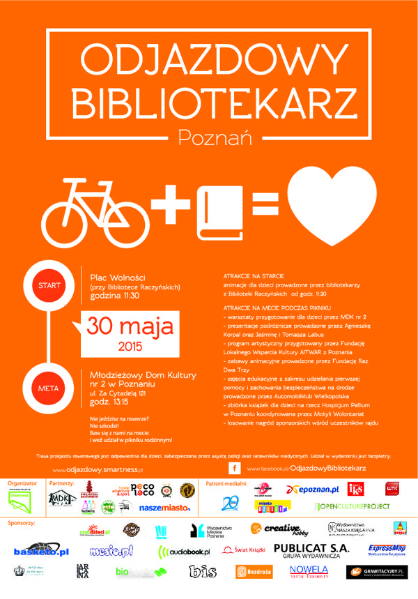 Plakat Odjazdowy Bibliotekarz Plakat Odjazdowy Bibliotekarz
