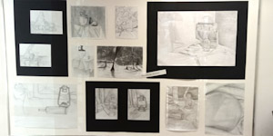 Wystawa Koła Start art - prace