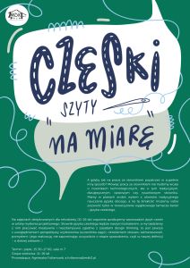 "Czeski szyty na miarę" - nowe zajęcia w MDK2 - plakat