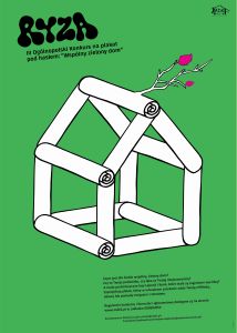 III Ogólnopolski Konkurs na plakat RYZA 2024 pod hasłem „Wspólny zielony dom” - plakat