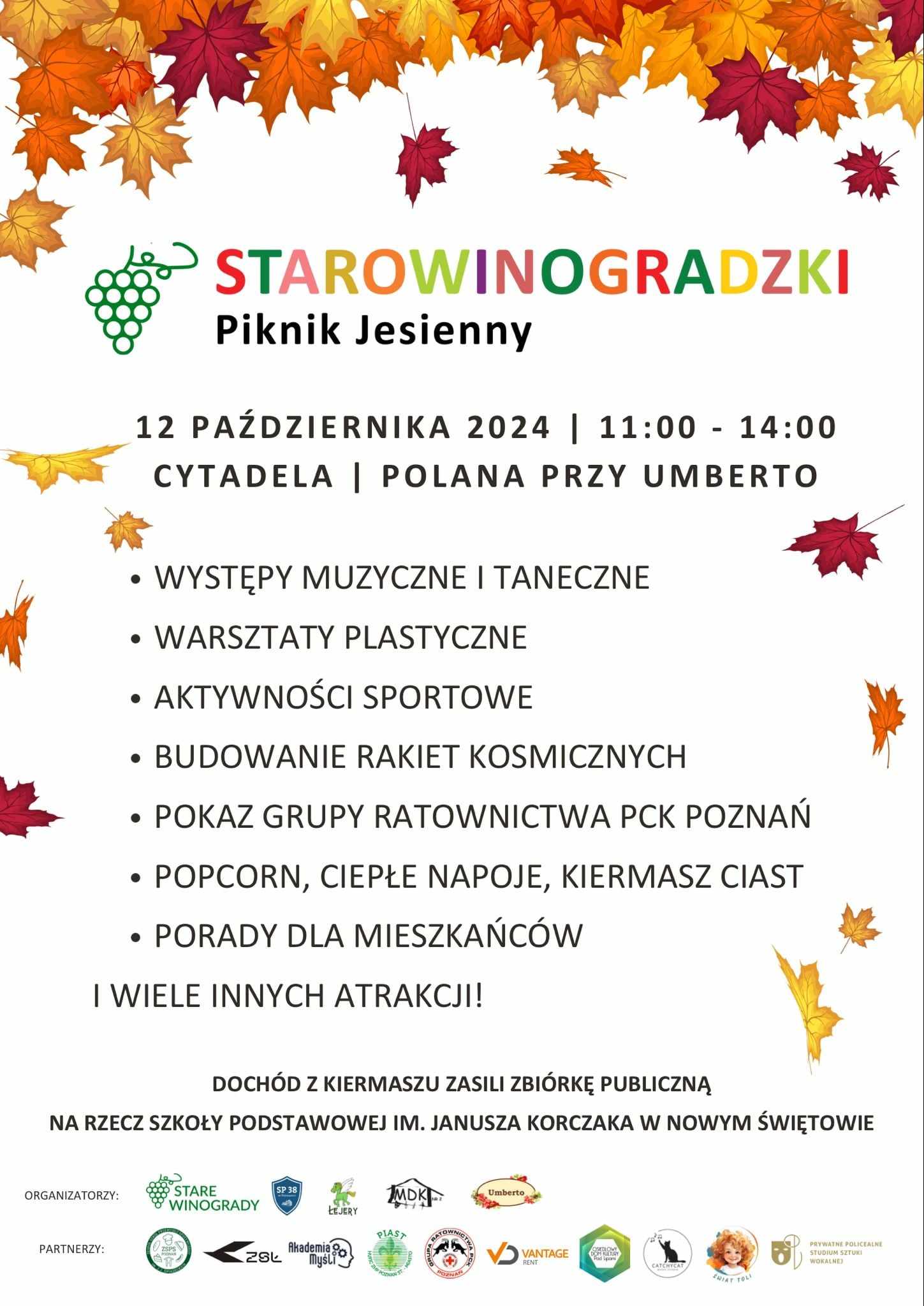 Plakat Starowinogradzkiego pikniku jesiennego