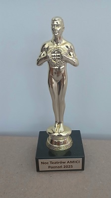 Teatr Ekspozycja - zdjęcie statuetki