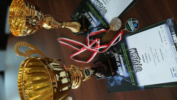 Zespół Akcent - grupy Mini Akcent i Akcent - zdjęcie dyplomów i pucharów