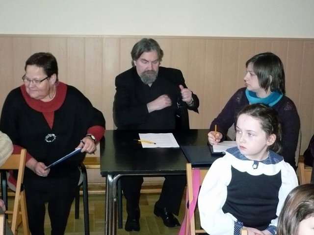 8.02.2013 Półfinał - XXVIII Wojewódzki Konkurs Recytatorski, kat.kl.I-III