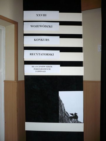 8.02.2013 Półfinał - XXVIII Wojewódzki Konkurs Recytatorski, kat.kl.I-III