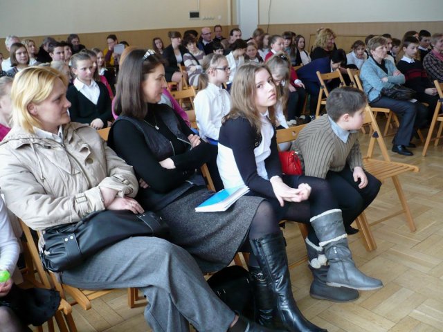 8.03.2013 Półfinał - XXVIII Wojewódzki Konkurs Recytatorski, kat.kl.IV-VI