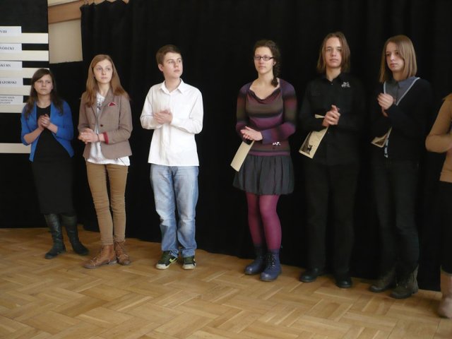 22.03.2013 Półfinał - XXVIII Wojewódzki Konkurs Recytatorski, kat. gimnazja