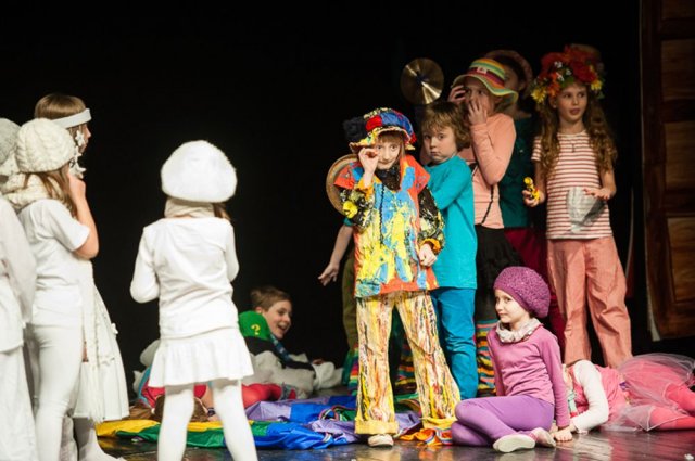 Dziecięcia Scena Prezentacji Teatralnych w Teatrze Animacji 25.02.2013 r. - zdjęcia Krystian Sobkowiak