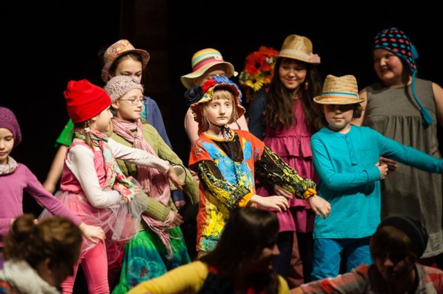Dziecięcia Scena Prezentacji Teatralnych w Teatrze Animacji 25.02.2013 r. - zdjęcia Krystian Sobkowiak