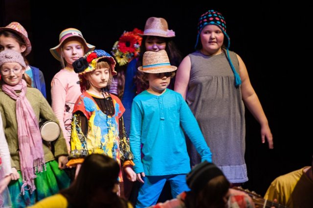 Dziecięcia Scena Prezentacji Teatralnych w Teatrze Animacji 25.02.2013 r. - zdjęcia Krystian Sobkowiak