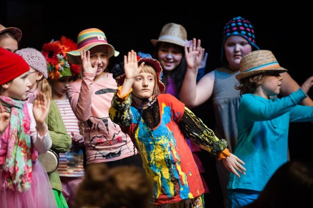 Dziecięcia Scena Prezentacji Teatralnych w Teatrze Animacji 25.02.2013 r. - zdjęcia Krystian Sobkowiak