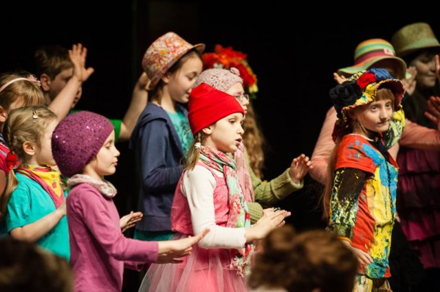 Dziecięcia Scena Prezentacji Teatralnych w Teatrze Animacji 25.02.2013 r. - zdjęcia Krystian Sobkowiak