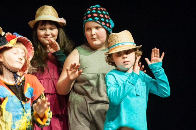 Dziecięcia Scena Prezentacji Teatralnych w Teatrze Animacji 25.02.2013 r. - zdjęcia Krystian Sobkowiak