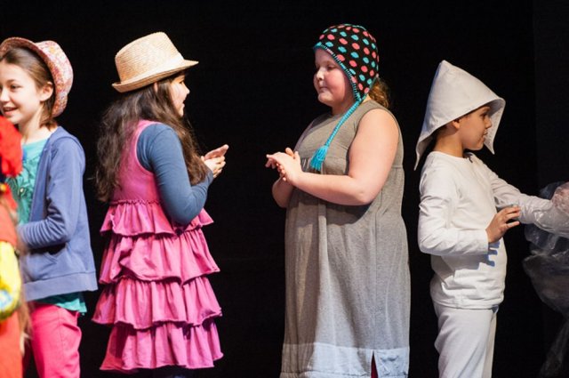 Dziecięcia Scena Prezentacji Teatralnych w Teatrze Animacji 25.02.2013 r. - zdjęcia Krystian Sobkowiak