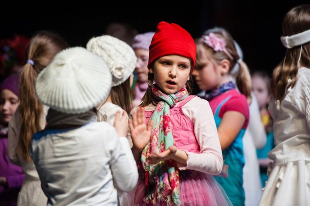Dziecięcia Scena Prezentacji Teatralnych w Teatrze Animacji 25.02.2013 r. - zdjęcia Krystian Sobkowiak