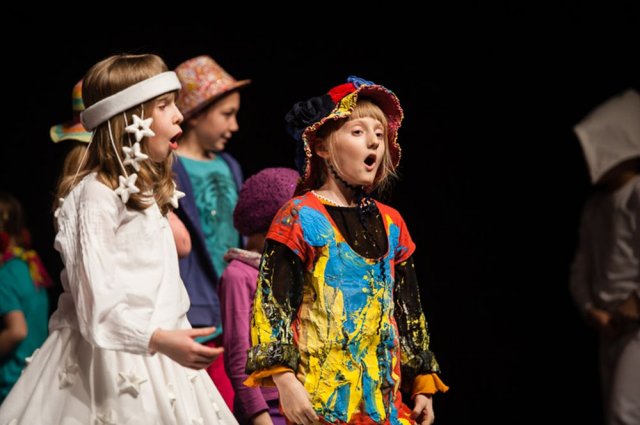 Dziecięcia Scena Prezentacji Teatralnych w Teatrze Animacji 25.02.2013 r. - zdjęcia Krystian Sobkowiak