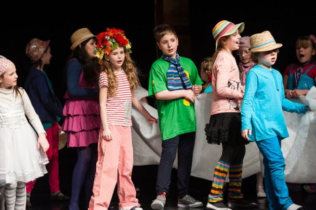 Dziecięcia Scena Prezentacji Teatralnych w Teatrze Animacji 25.02.2013 r. - zdjęcia Krystian Sobkowiak