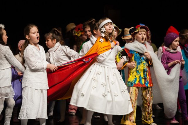 Dziecięcia Scena Prezentacji Teatralnych w Teatrze Animacji 25.02.2013 r. - zdjęcia Krystian Sobkowiak