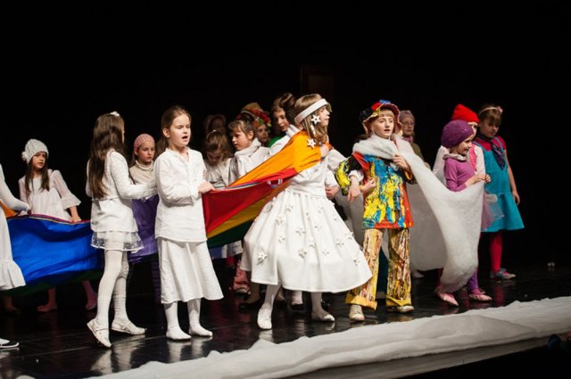 Dziecięcia Scena Prezentacji Teatralnych w Teatrze Animacji 25.02.2013 r. - zdjęcia Krystian Sobkowiak