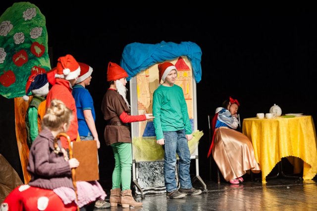 Dziecięcia Scena Prezentacji Teatralnych w Teatrze Animacji 25.02.2013 r. - zdjęcia Krystian Sobkowiak