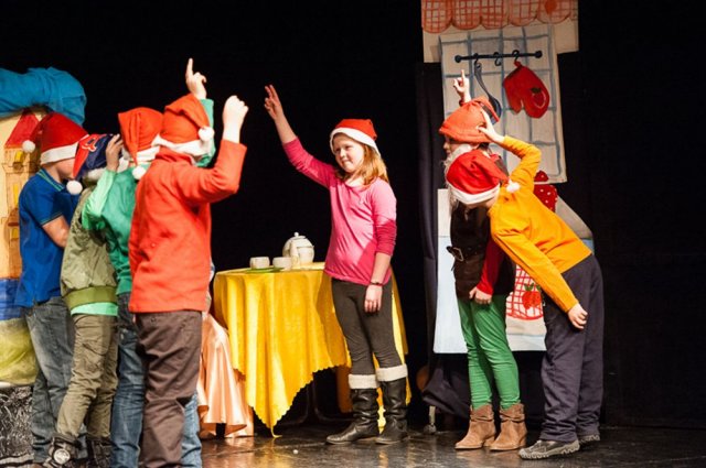 Dziecięcia Scena Prezentacji Teatralnych w Teatrze Animacji 25.02.2013 r. - zdjęcia Krystian Sobkowiak
