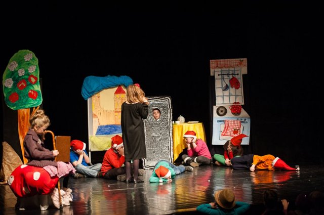 Dziecięcia Scena Prezentacji Teatralnych w Teatrze Animacji 25.02.2013 r. - zdjęcia Krystian Sobkowiak