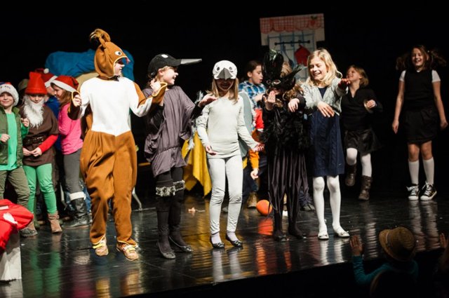 Dziecięcia Scena Prezentacji Teatralnych w Teatrze Animacji 25.02.2013 r. - zdjęcia Krystian Sobkowiak