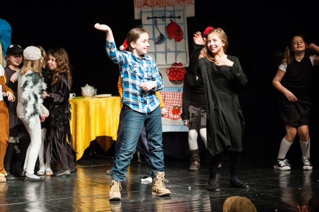 Dziecięcia Scena Prezentacji Teatralnych w Teatrze Animacji 25.02.2013 r. - zdjęcia Krystian Sobkowiak