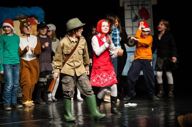 Dziecięcia Scena Prezentacji Teatralnych w Teatrze Animacji 25.02.2013 r. - zdjęcia Krystian Sobkowiak