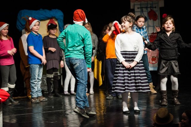 Dziecięcia Scena Prezentacji Teatralnych w Teatrze Animacji 25.02.2013 r. - zdjęcia Krystian Sobkowiak