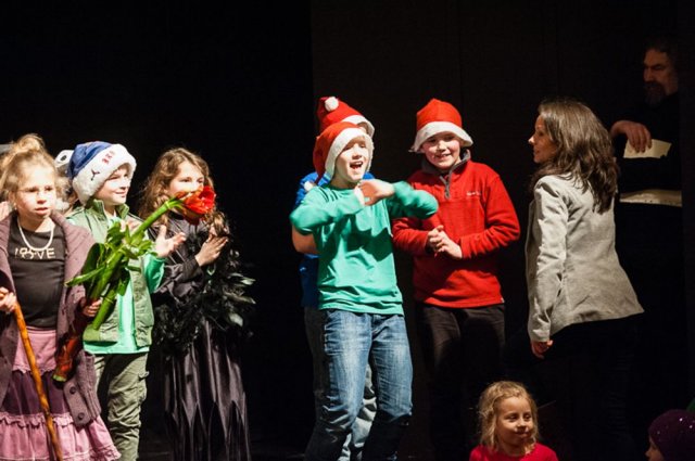 Dziecięcia Scena Prezentacji Teatralnych w Teatrze Animacji 25.02.2013 r. - zdjęcia Krystian Sobkowiak