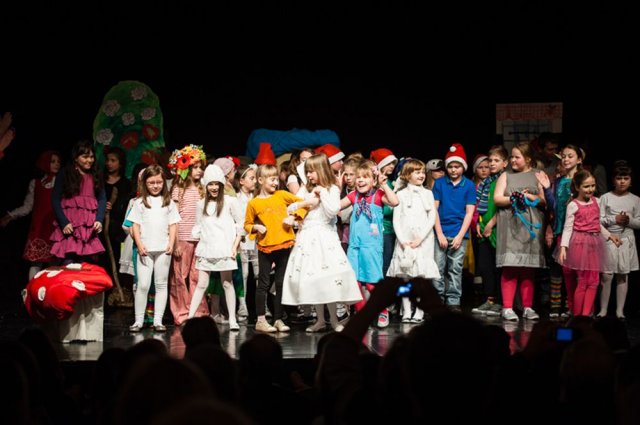 Dziecięcia Scena Prezentacji Teatralnych w Teatrze Animacji 25.02.2013 r. - zdjęcia Krystian Sobkowiak