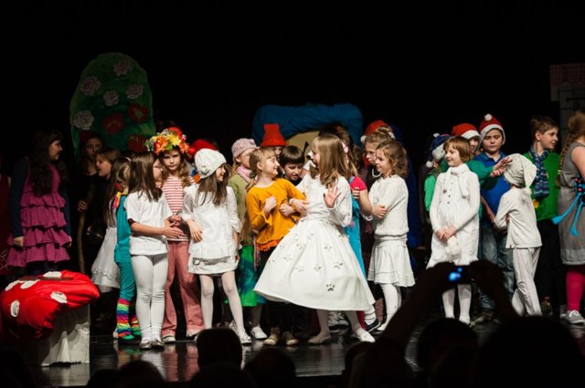 Dziecięcia Scena Prezentacji Teatralnych w Teatrze Animacji 25.02.2013 r. - zdjęcia Krystian Sobkowiak