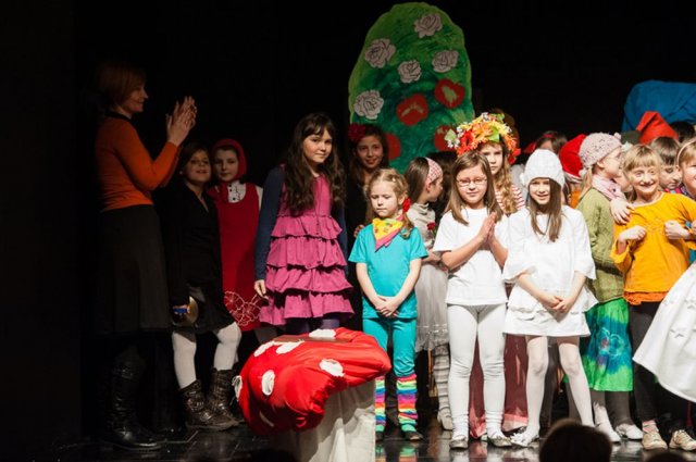 Dziecięcia Scena Prezentacji Teatralnych w Teatrze Animacji 25.02.2013 r. - zdjęcia Krystian Sobkowiak