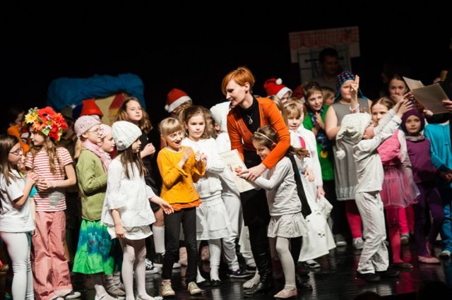 Dziecięcia Scena Prezentacji Teatralnych w Teatrze Animacji 25.02.2013 r. - zdjęcia Krystian Sobkowiak