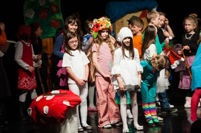 Dziecięcia Scena Prezentacji Teatralnych w Teatrze Animacji 25.02.2013 r. - zdjęcia Krystian Sobkowiak