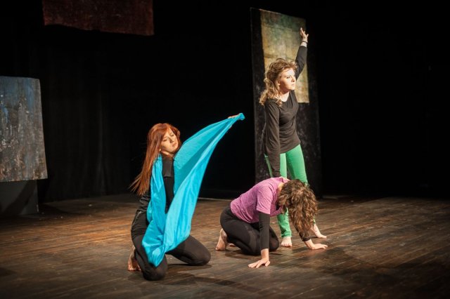 Spektakl Projektu Teatralnego pt.: &quot;Wystawa&quot;  fotograf - Krystian Sobkowiak