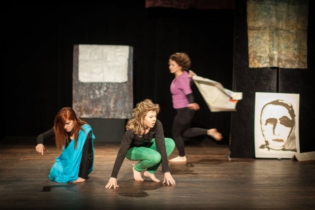 Spektakl Projektu Teatralnego pt.: &quot;Wystawa&quot;  fotograf - Krystian Sobkowiak