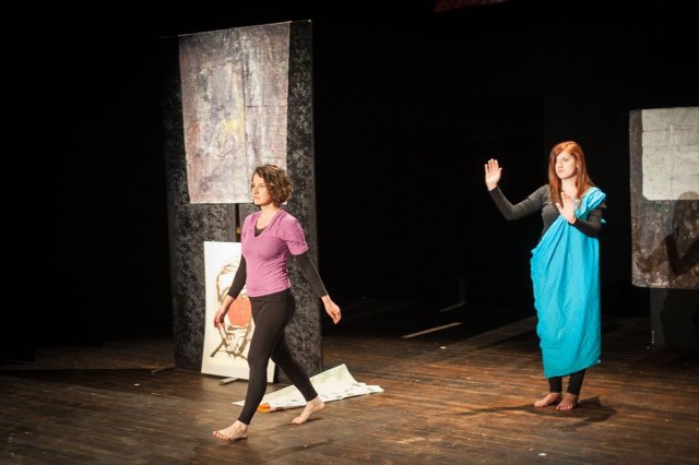 Spektakl Projektu Teatralnego pt.: &quot;Wystawa&quot;  fotograf - Krystian Sobkowiak