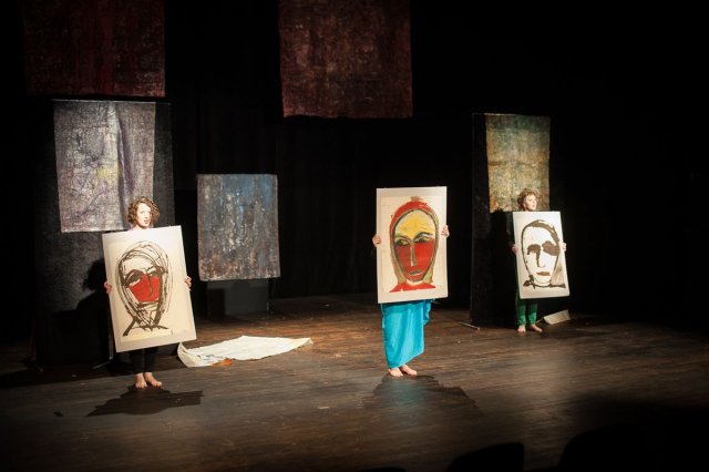 Spektakl Projektu Teatralnego pt.: &quot;Wystawa&quot;  fotograf - Krystian Sobkowiak