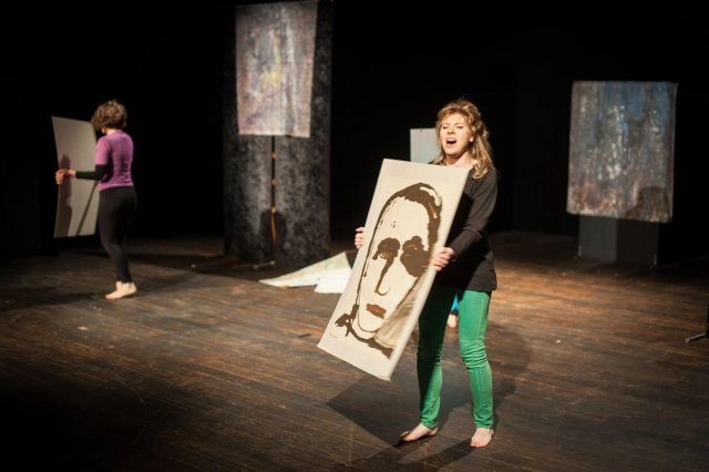 Spektakl Projektu Teatralnego pt.: &quot;Wystawa&quot;  fotograf - Krystian Sobkowiak