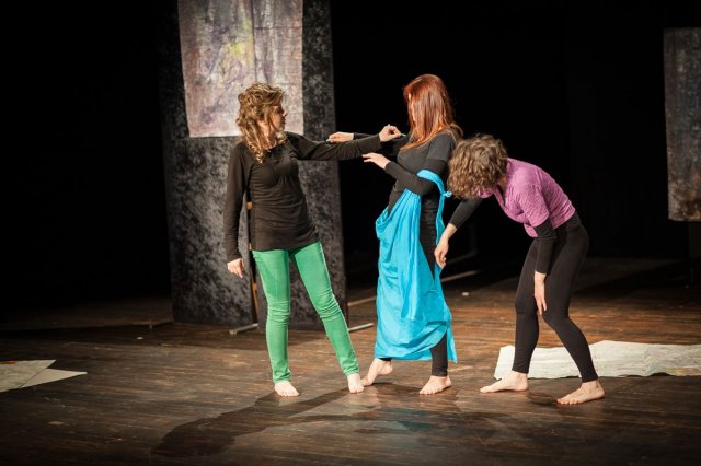 Spektakl Projektu Teatralnego pt.: &quot;Wystawa&quot;  fotograf - Krystian Sobkowiak