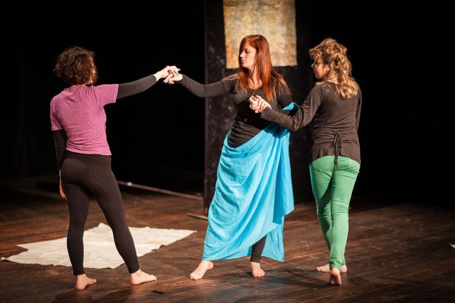 Spektakl Projektu Teatralnego pt.: &quot;Wystawa&quot;  fotograf - Krystian Sobkowiak