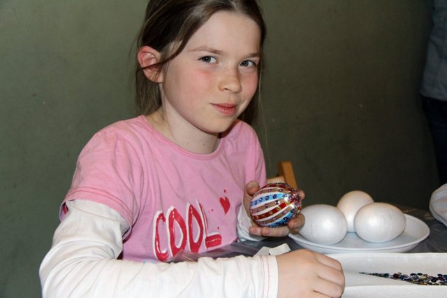 Rodzinne Spotkania ze Sztuką, Wokół Wielkanocnego Jajka, 25.03.2015 r., MDK nr 2