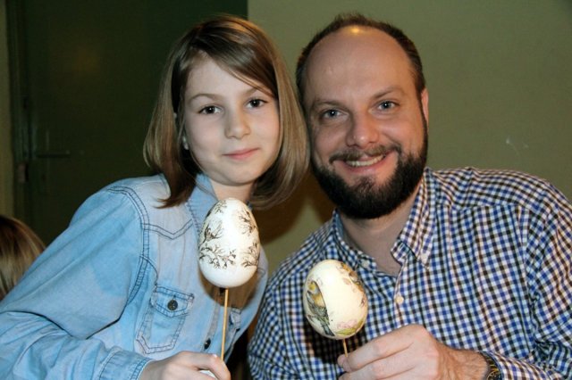 Rodzinne Spotkania ze Sztuką, Wokół Wielkanocnego Jajka, 25.03.2015 r., MDK nr 2