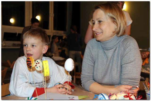 Rodzinne Spotkania ze Sztuką, Wokół Wielkanocnego Jajka, 25.03.2015 r., MDK nr 2