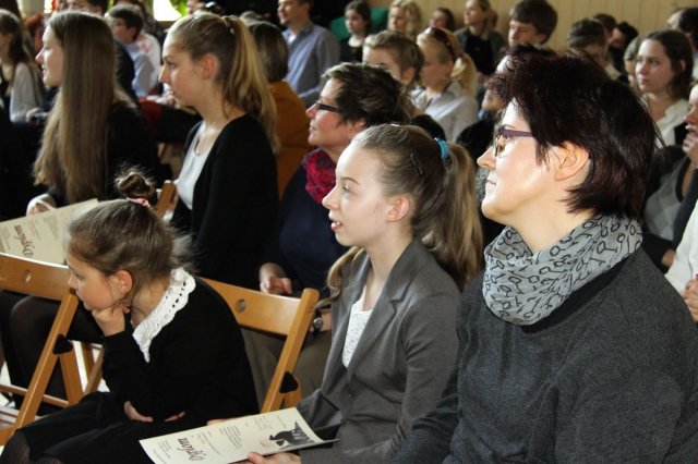 Finał XXX Wojewódzkiego Konkursu Recytatorskiego Szkół Podstawowych i Gimnazjów, 17 kwietnia 2015 r., organizator: MDK2 (Joanna Konieczna)