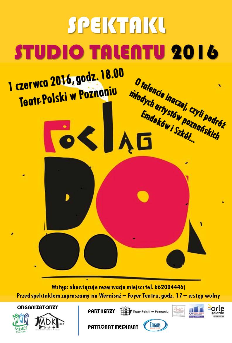 Studio Talentu 2016 - projekt