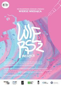 Zakwalifikowani do ocen jurorskich w  Wojewódzkim Konkursie Literackim Manufaktura Słowa - edycja 2023 - plakat